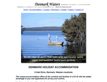 Tablet Screenshot of denmarkwaters.com.au